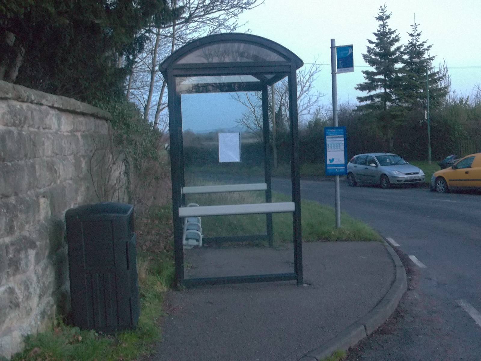 I am still in love with a beautiful bus stop, 2nd January 2015