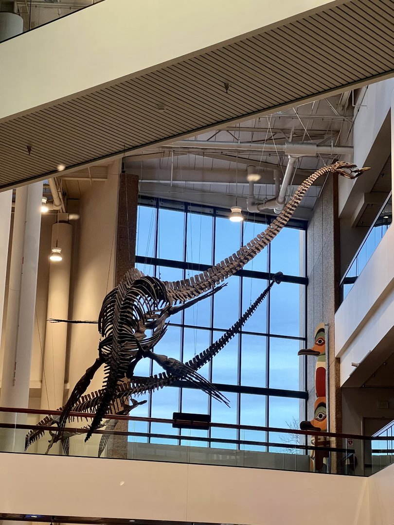 I once saw an illustration called “Courtship in Loch Ness”