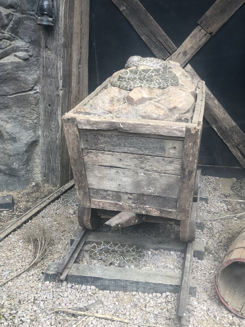 I wouldn’t use this mine cart