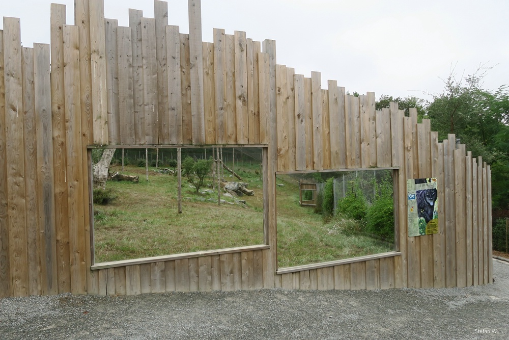 Iberian Lynx enclosure
