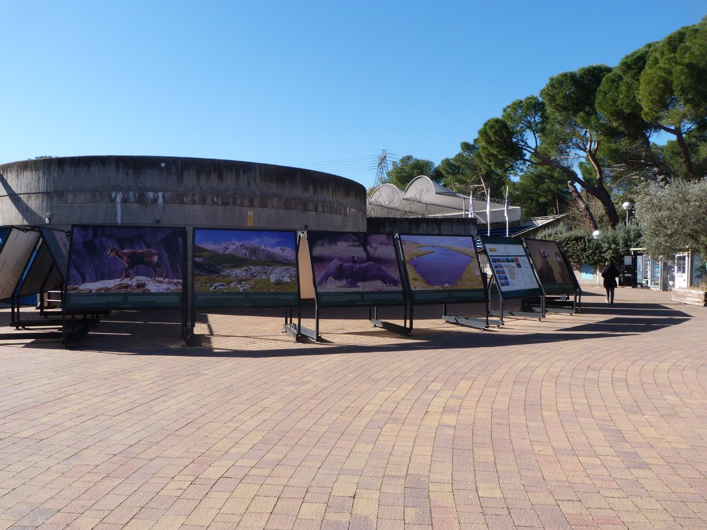 Iberian mountains photography display -Zoo Aquarium de Madrid (2025)