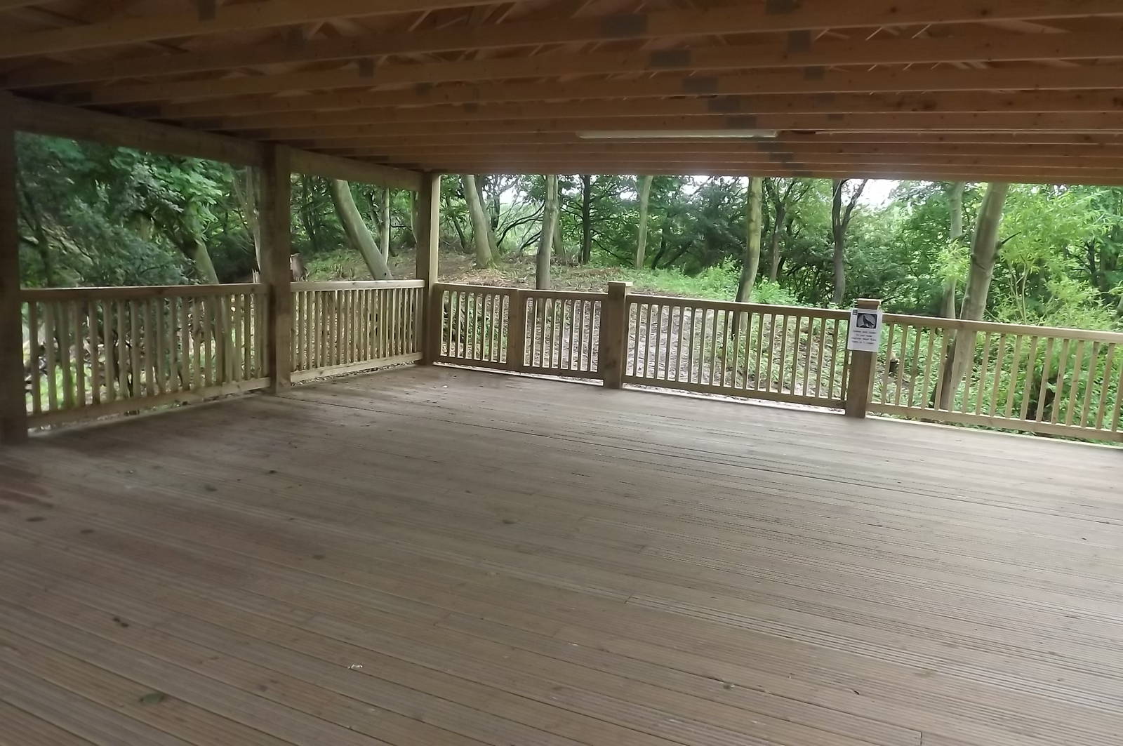 Iberian Wolf exhibit at Blackpool Zoo 16/06/12