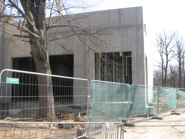 Ice Age House is under construction