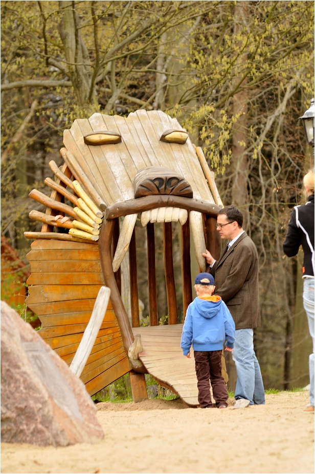 Ice-Age playground at Eberswalde