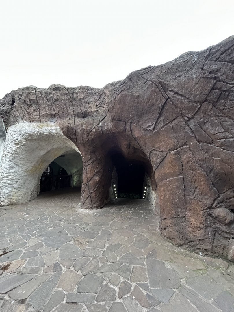 Ice cave entrance
