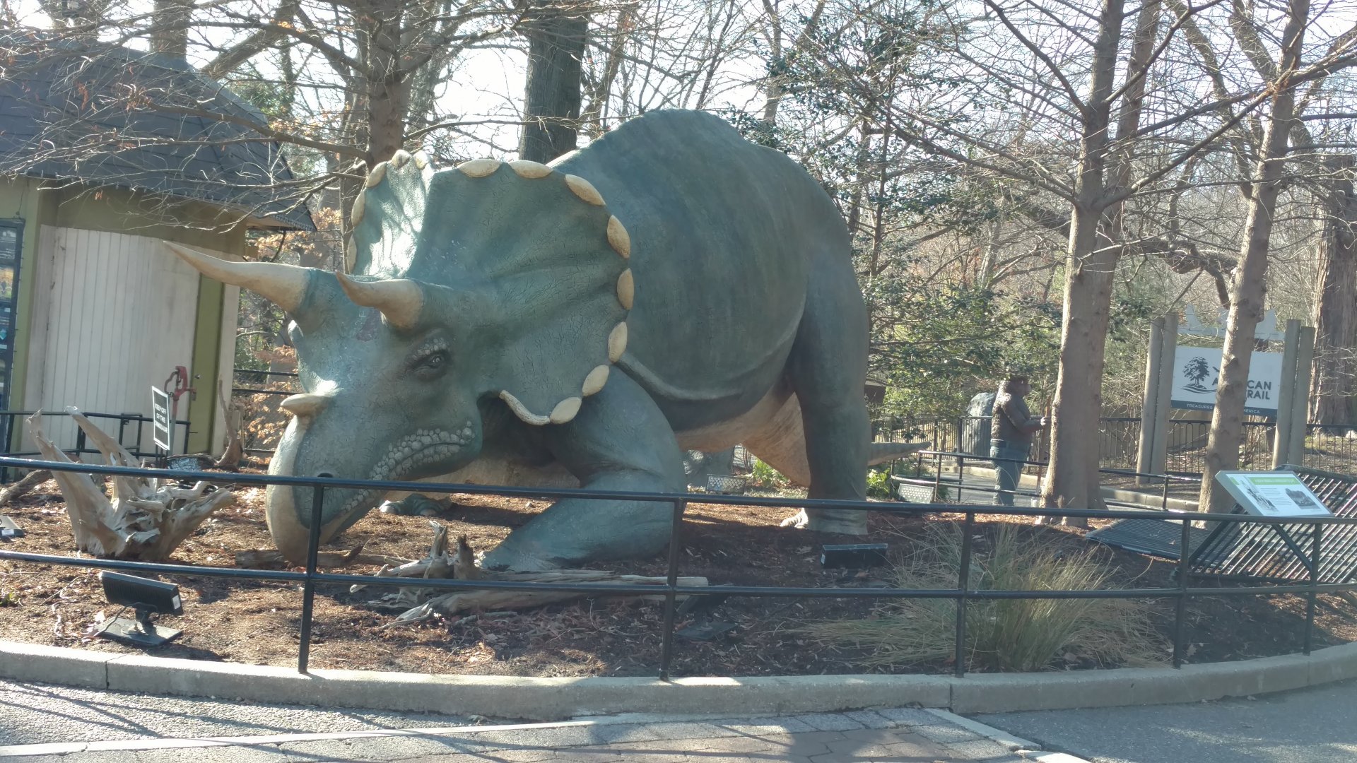 Iconic Dinosaur Statue
