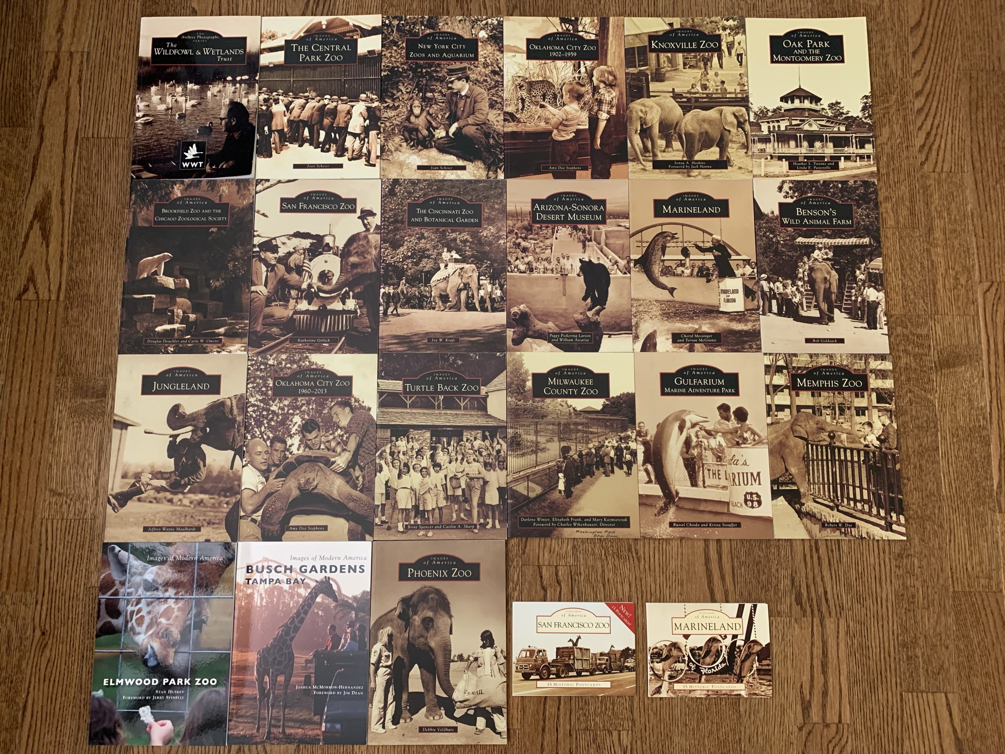 Images of America zoo books