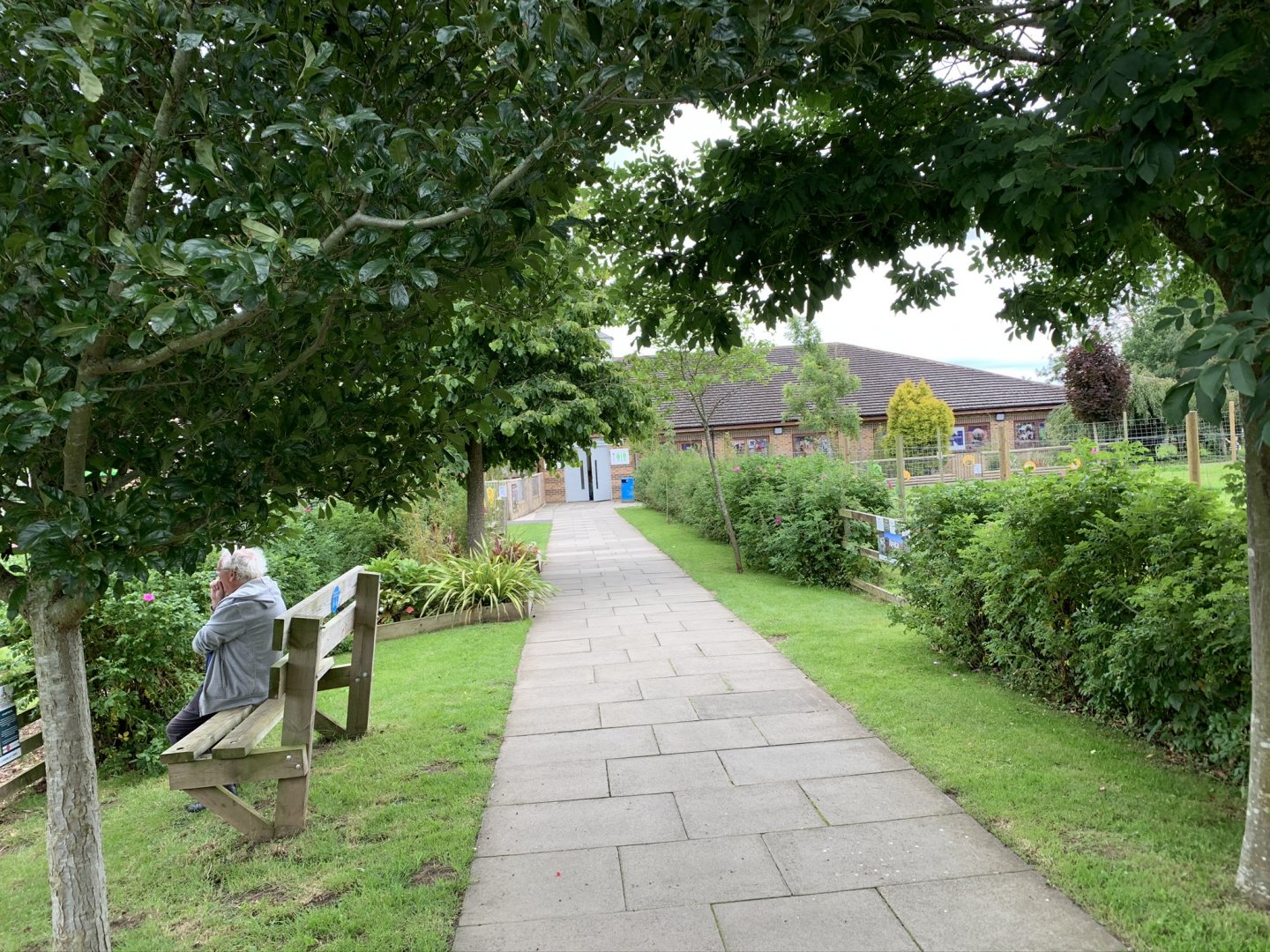 Immediate View Upon Entry at Northumberland College Zoo (2020)