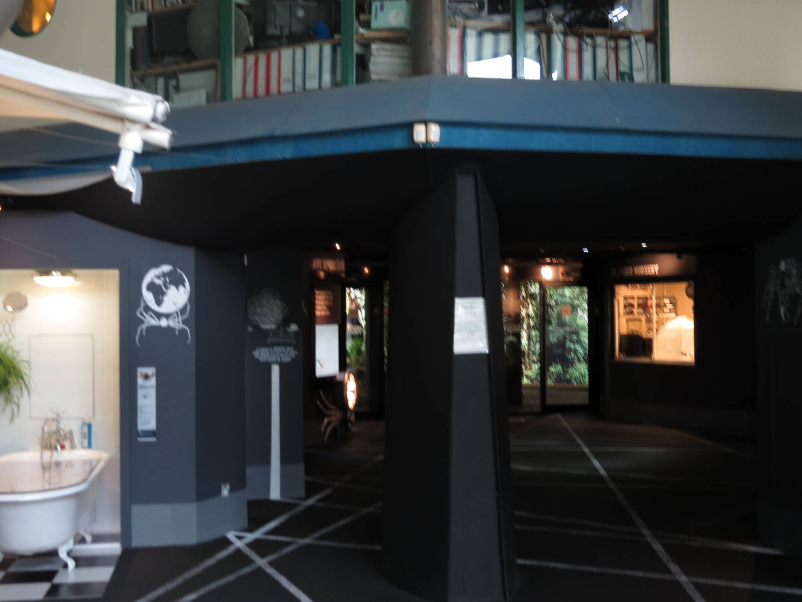 in with the spiders entrance