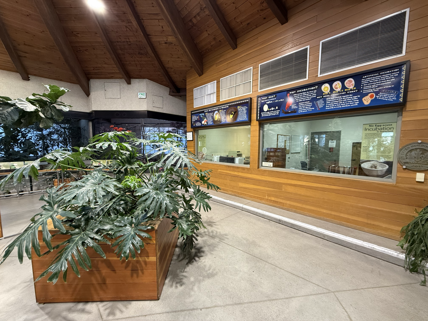 Incubation and Rearing Rooms - South American Pavilion