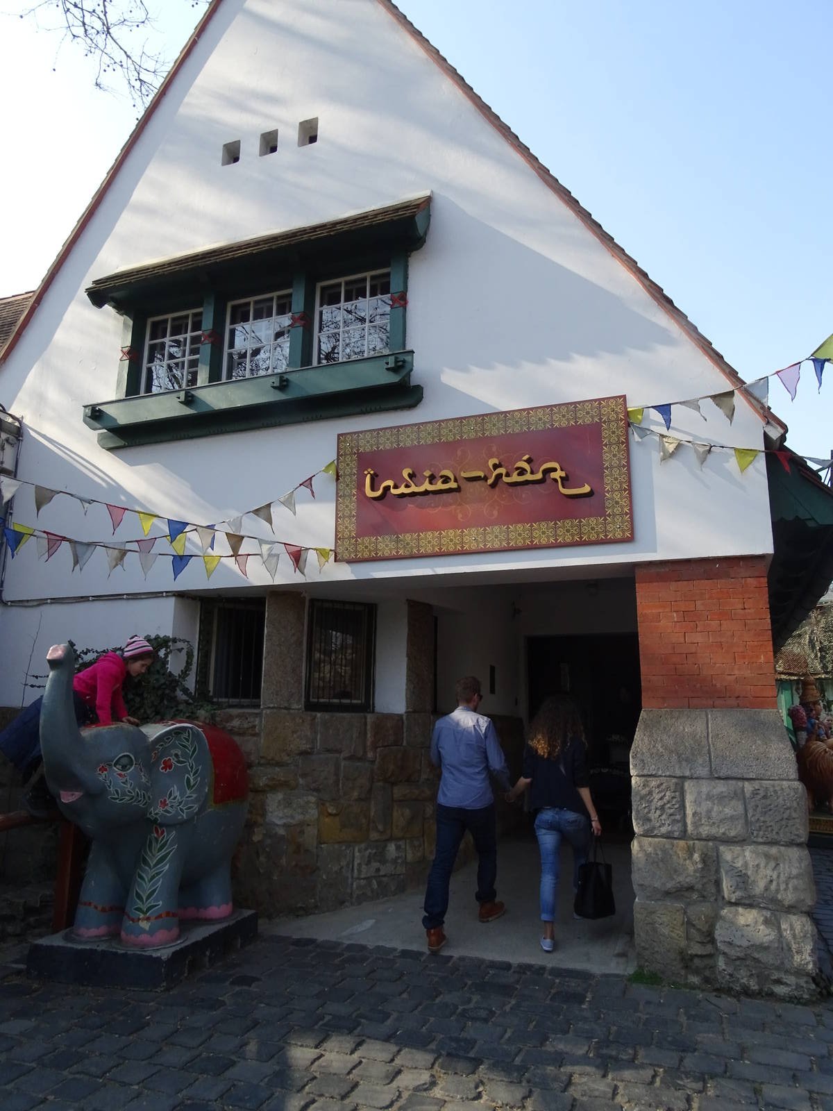 India house exterior