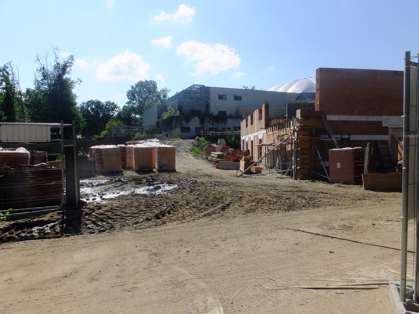 India House is under construction