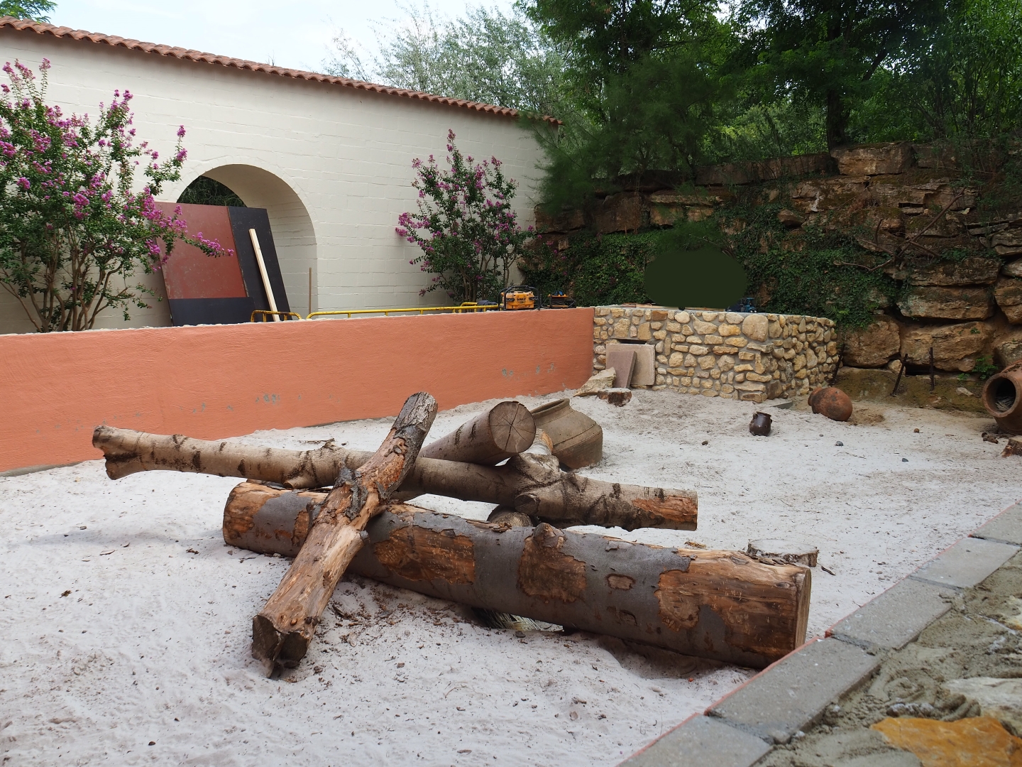 Indian crested porcupine viewing area (Aug 28th, 2018)
