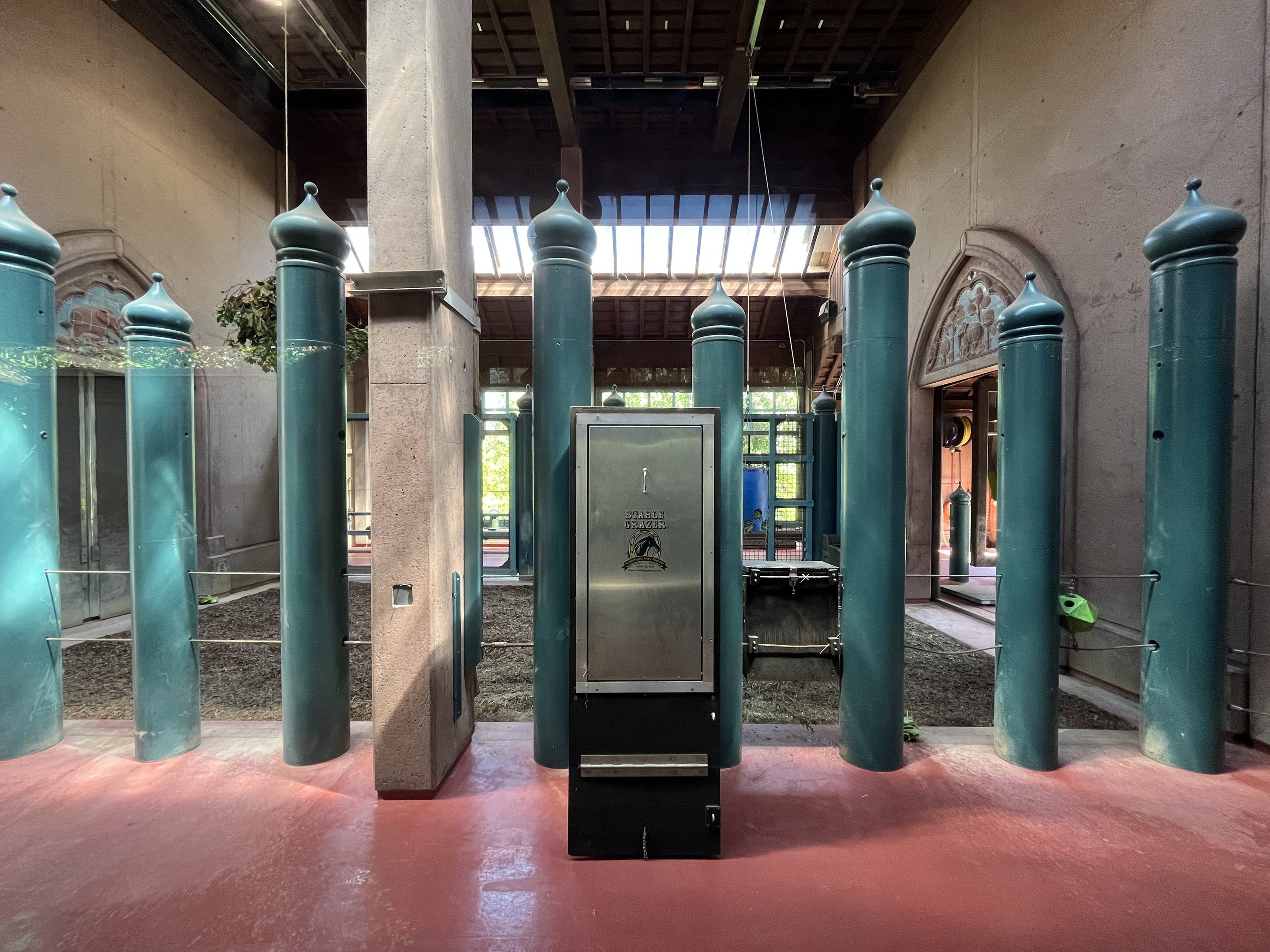 Indian Rhino Barn (a third of the barn)