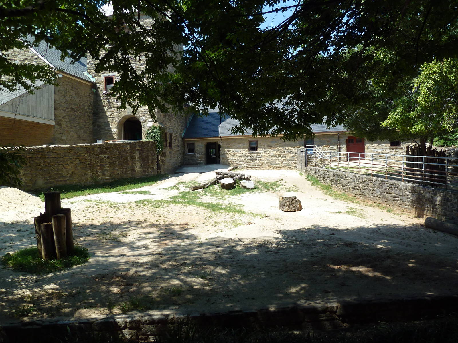 Indian Rhino Exhibit