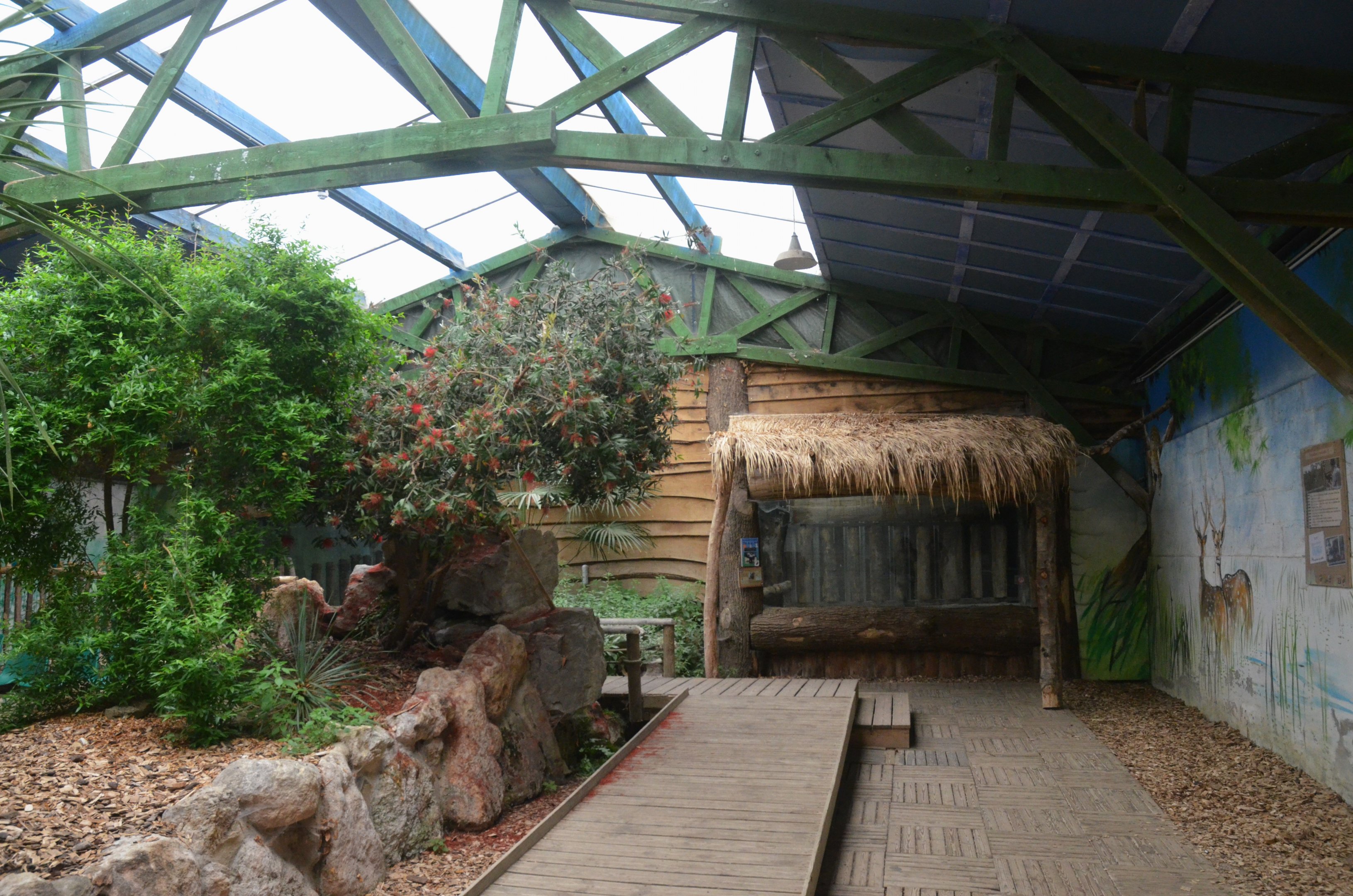 Indian Rhino House at CERZA, 10/06/18