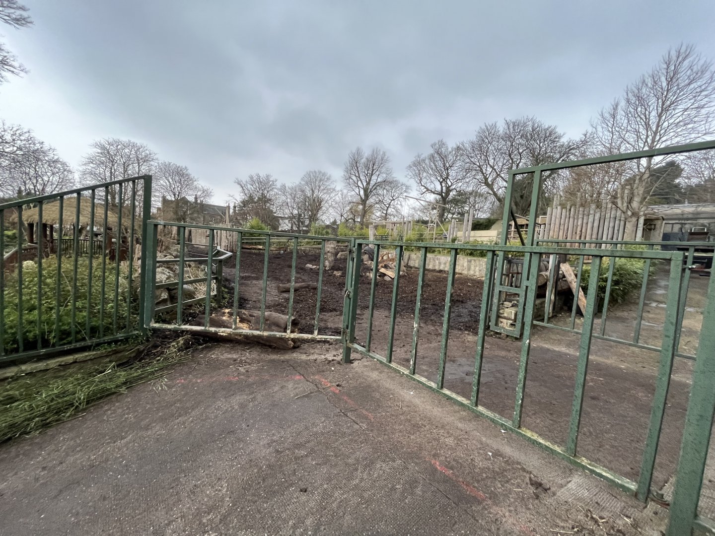 Indian rhinoceros enclosure (0.5 zoom) 9.3.24