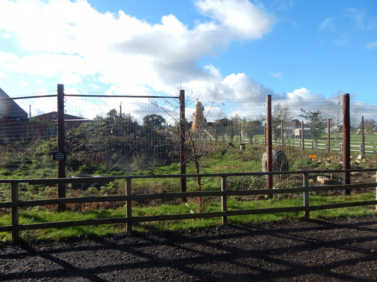 Indian sloth bear enclosure 021125
