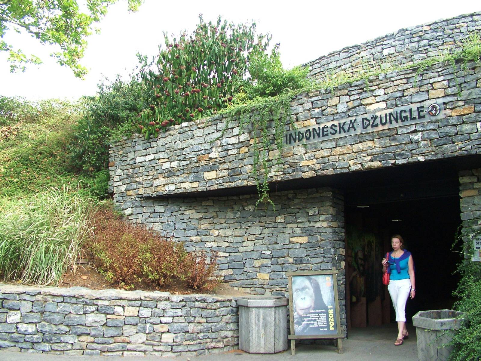 Indonesian Jungle Entrance at Prague, 25/08/12