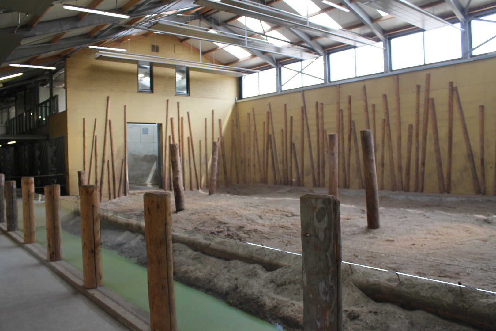 Indoor Elephant enclosure