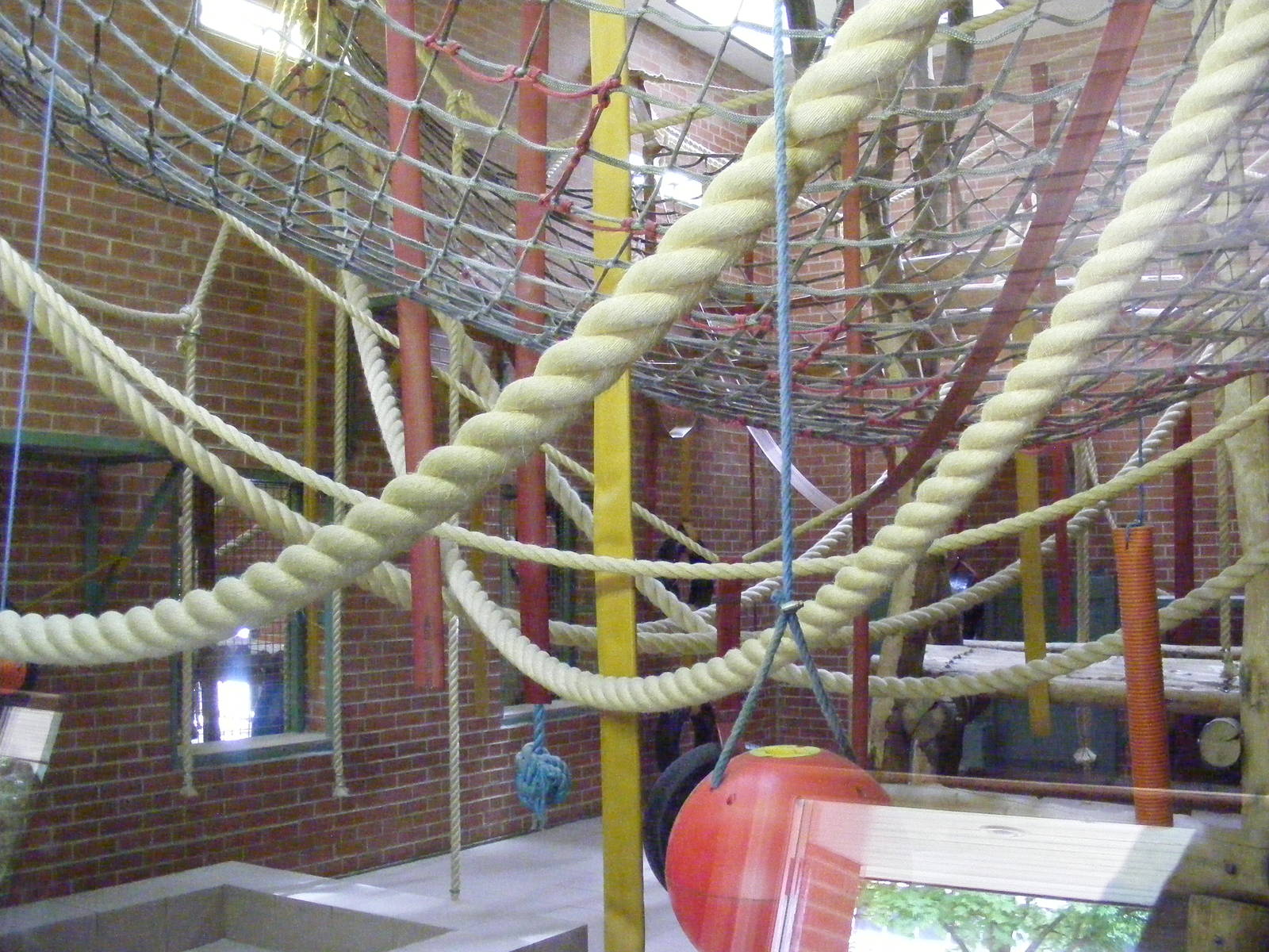 Indoor gorilla area 2 May 2009