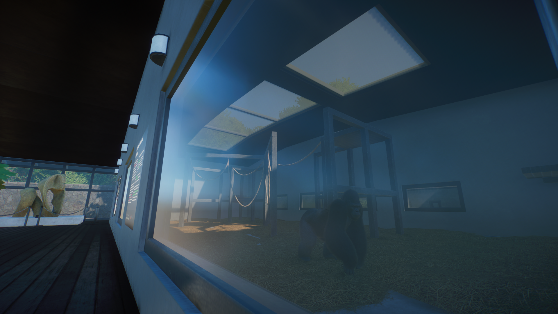 Indoor Gorilla Exhibit (Planet Zoo)