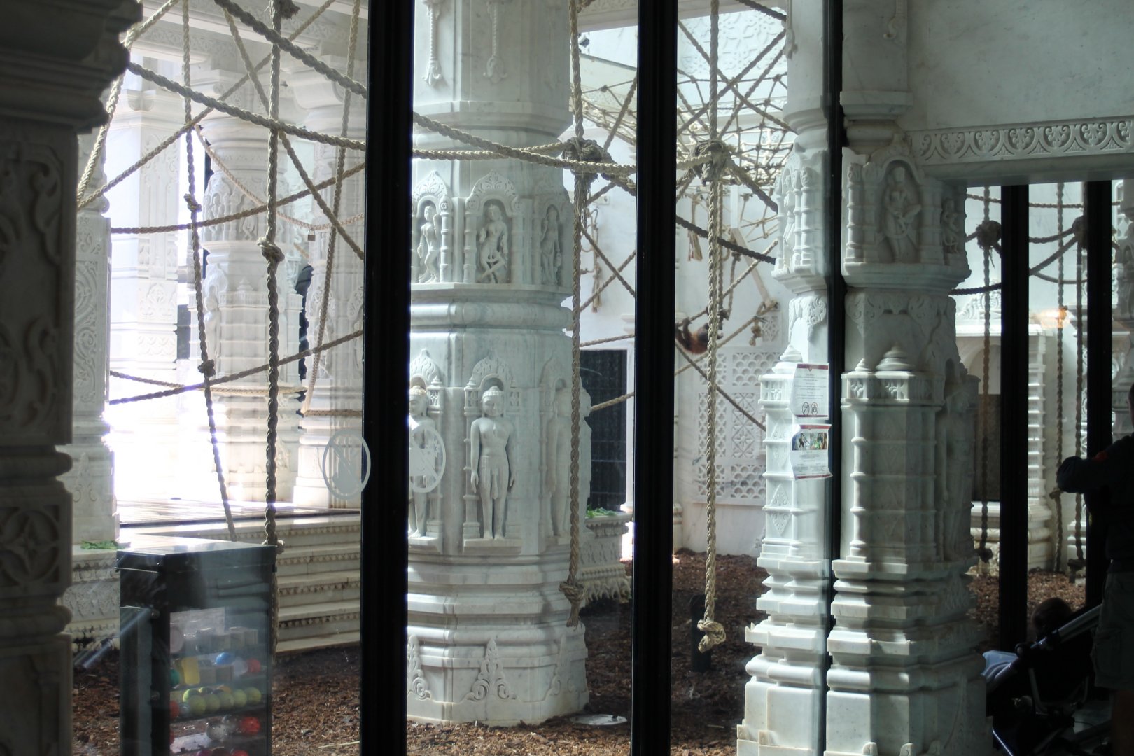 Indoor Orang utan-enclosure