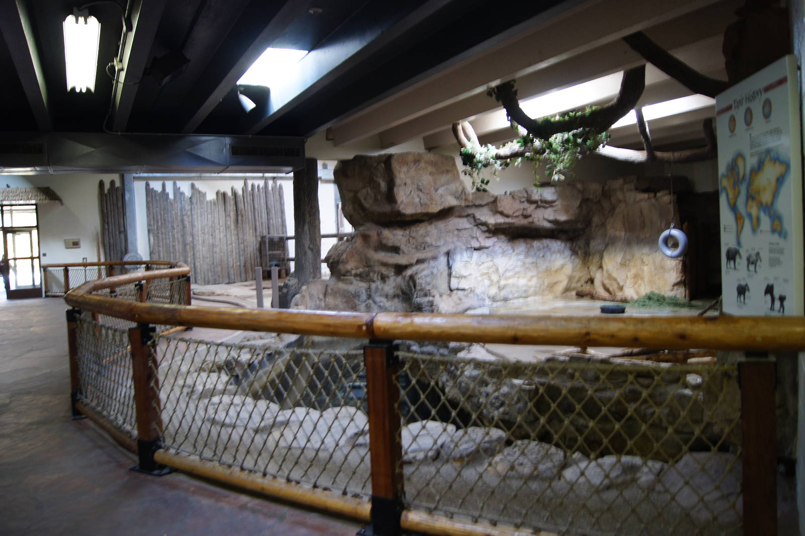 Indoor Tapir Exhibit