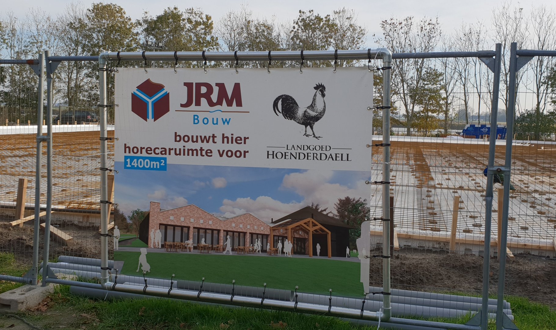 Info-sign new restaurant