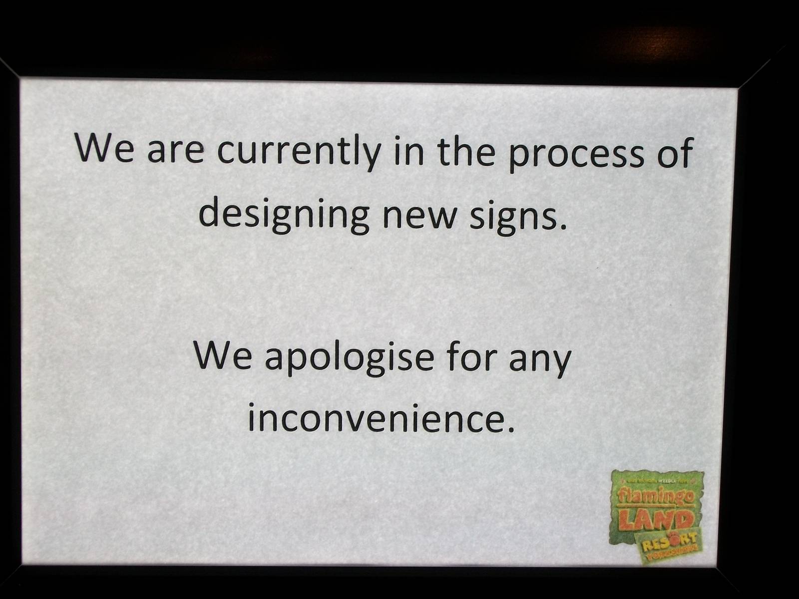 Information, 6th May 2014