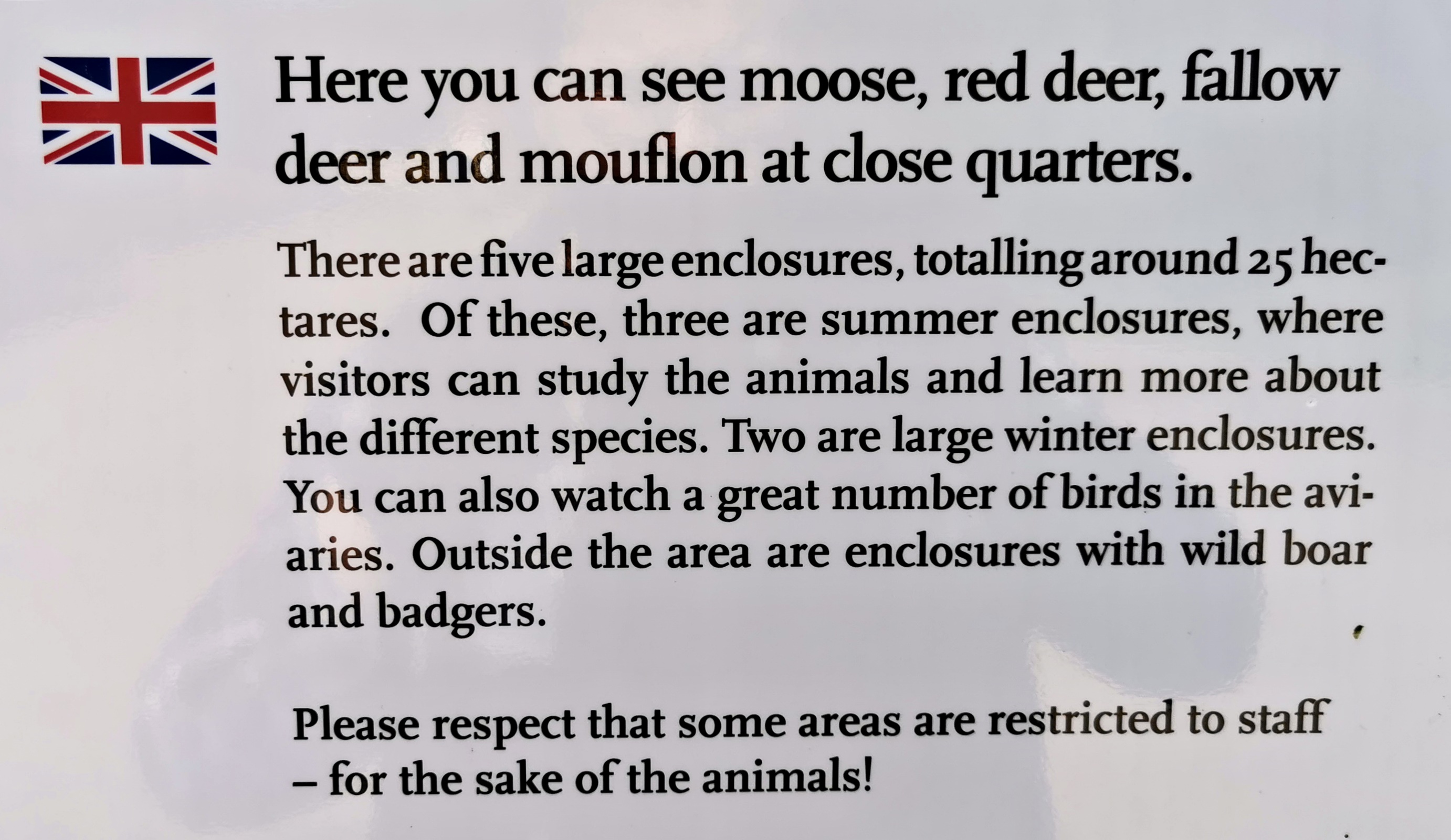 Information about the park