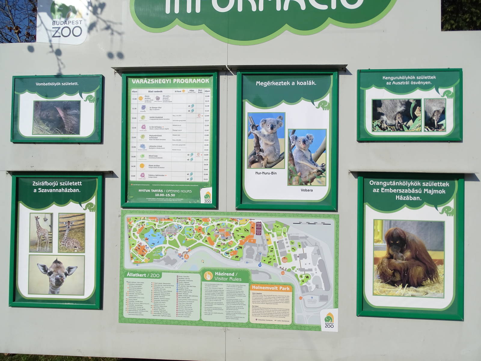 Information / News sign