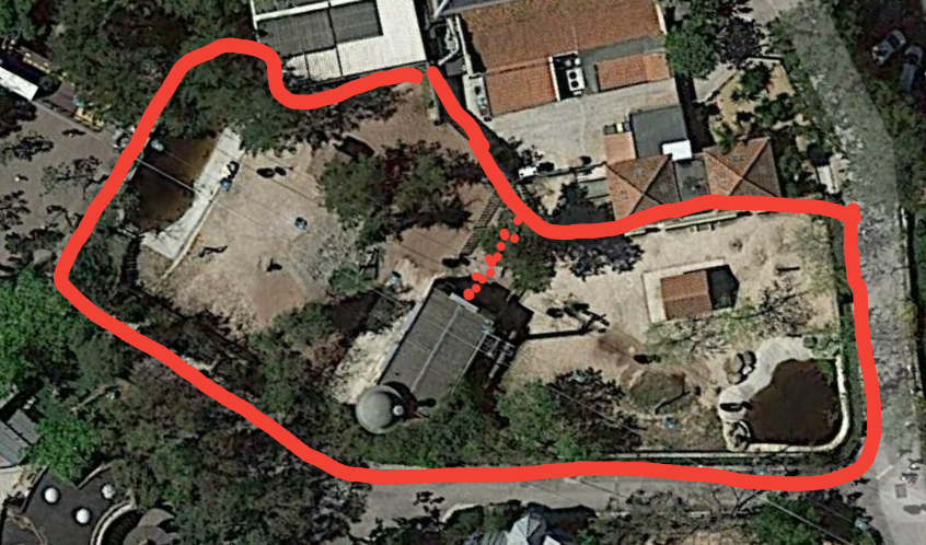 Inidian rhino exibit