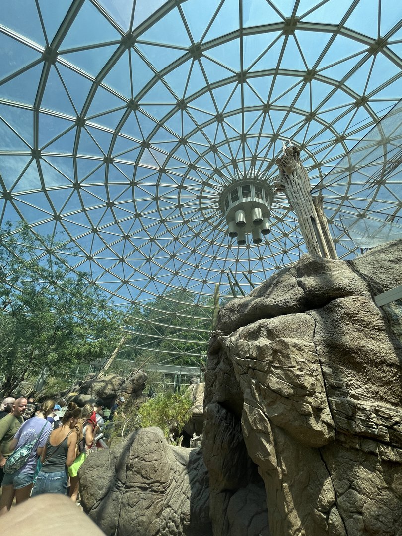 Inside Desert Dome