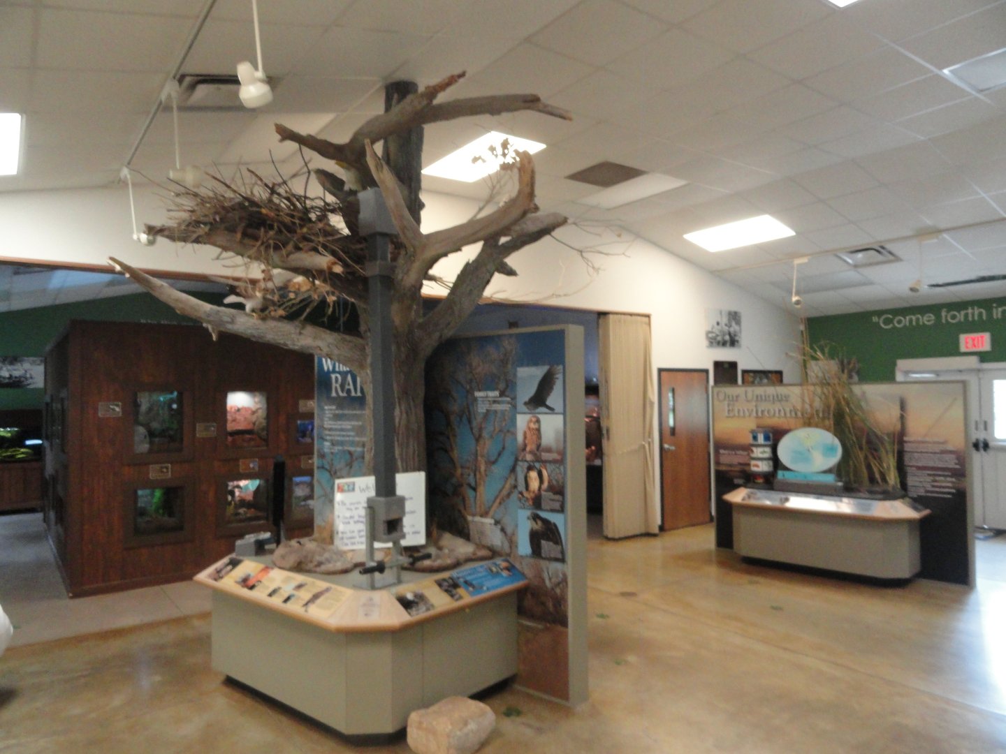 Inside Entrance Building