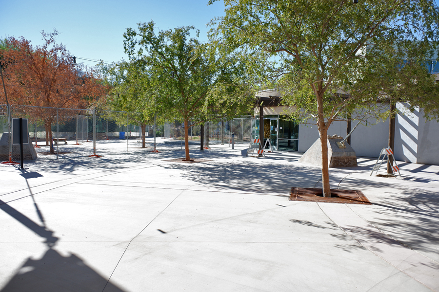 inside entry plaza (newly redone)