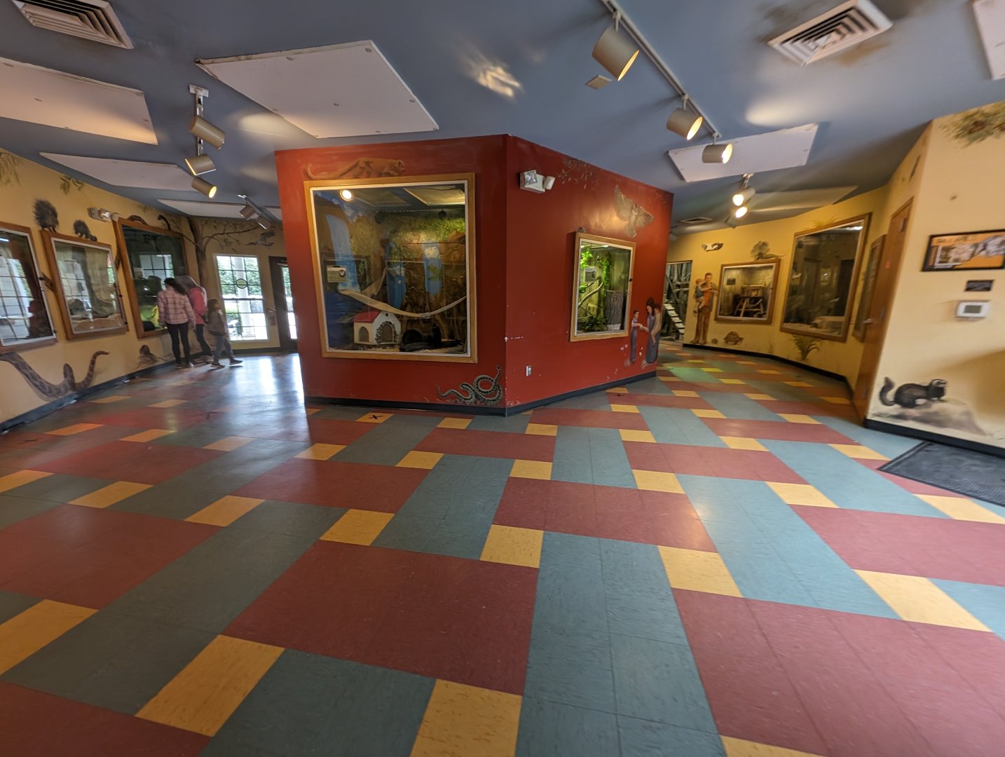 Inside of the Discovery House