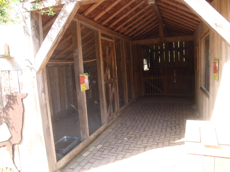 Inside of the pony barn (May 2nd, 2015)