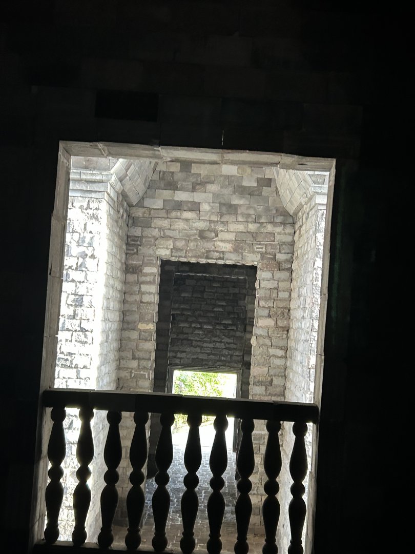 Inside of the temple