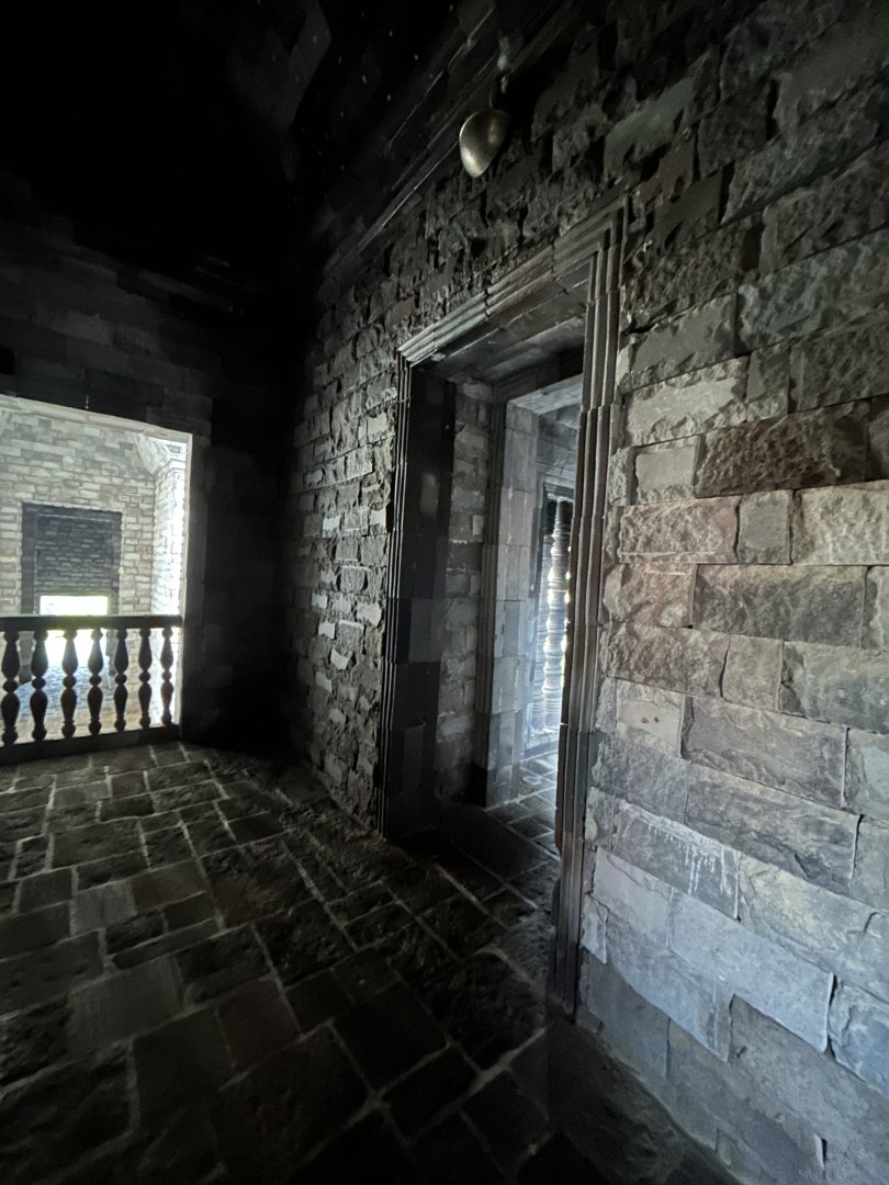 Inside of the temple