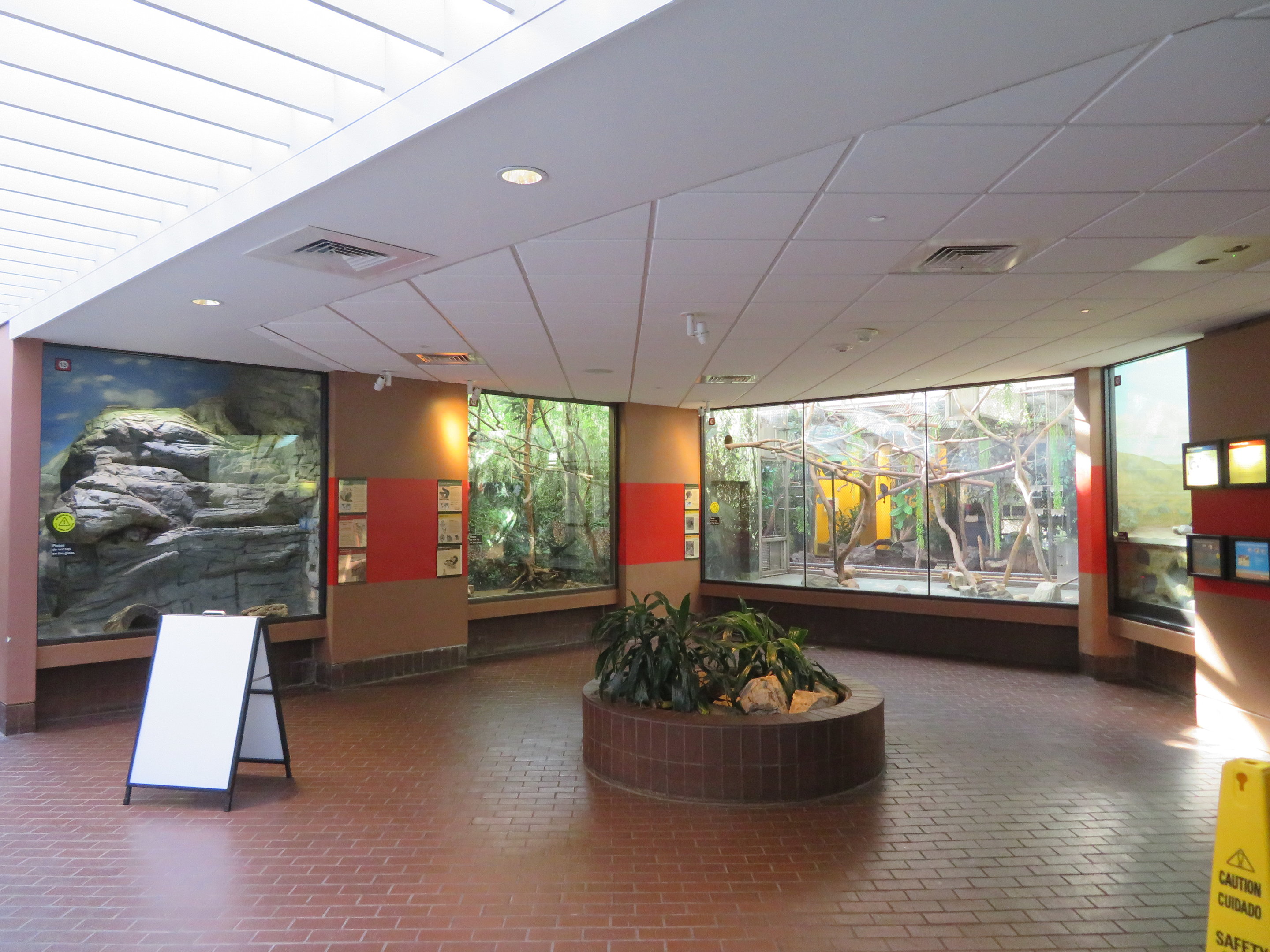 Inside Small Mammal House