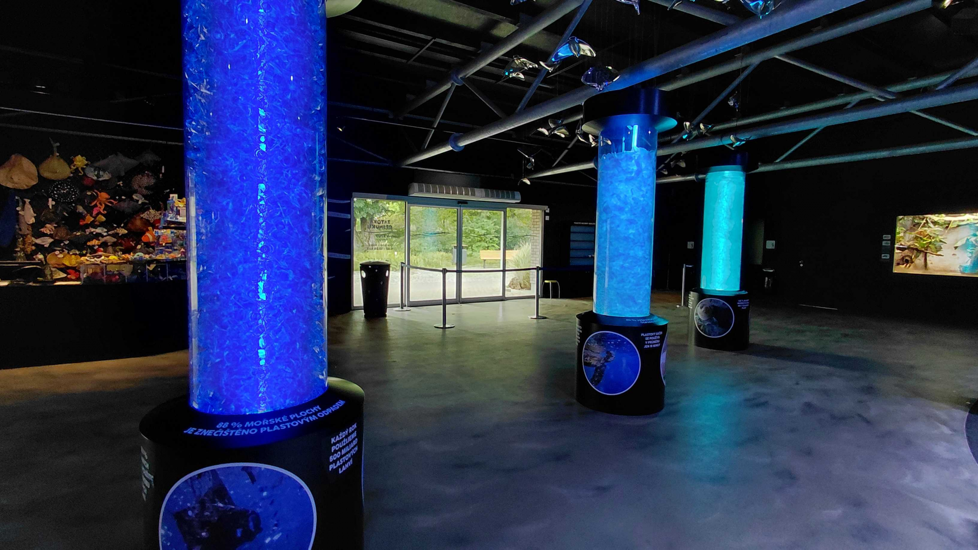 Inside the bay of the rays