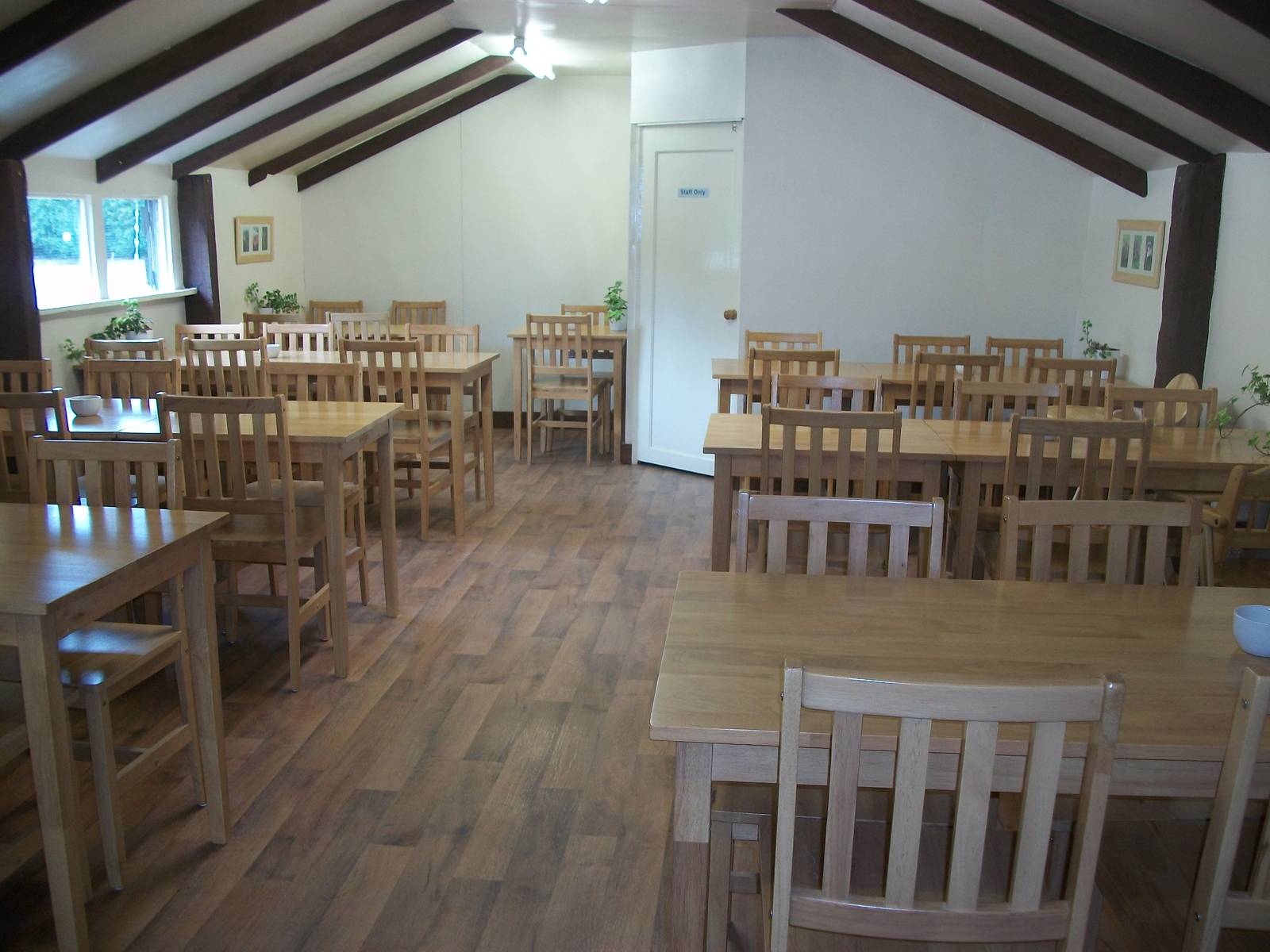 Inside the cafe, 21st August 2014