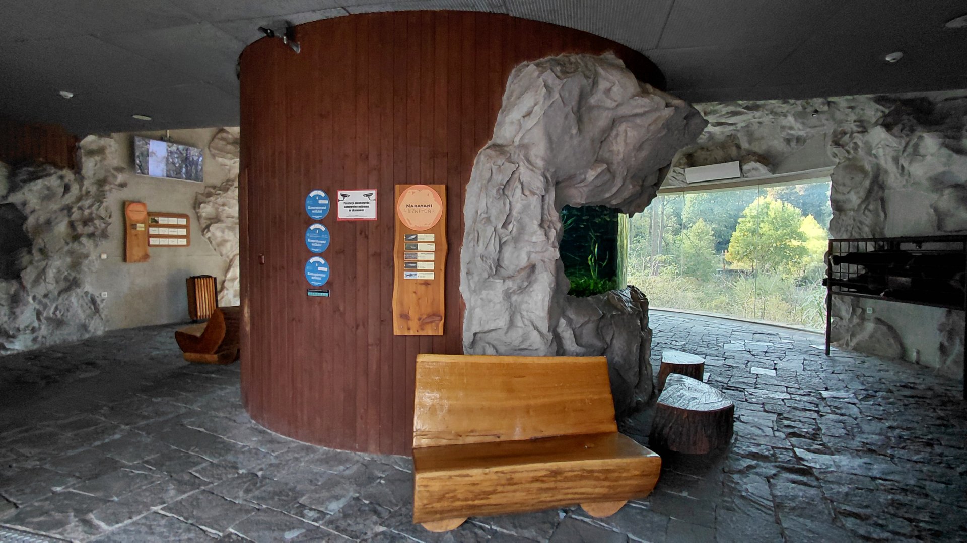 Inside the Chitwan house