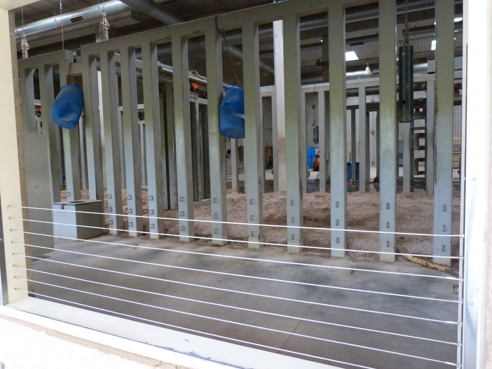 Inside the Elephant Barn