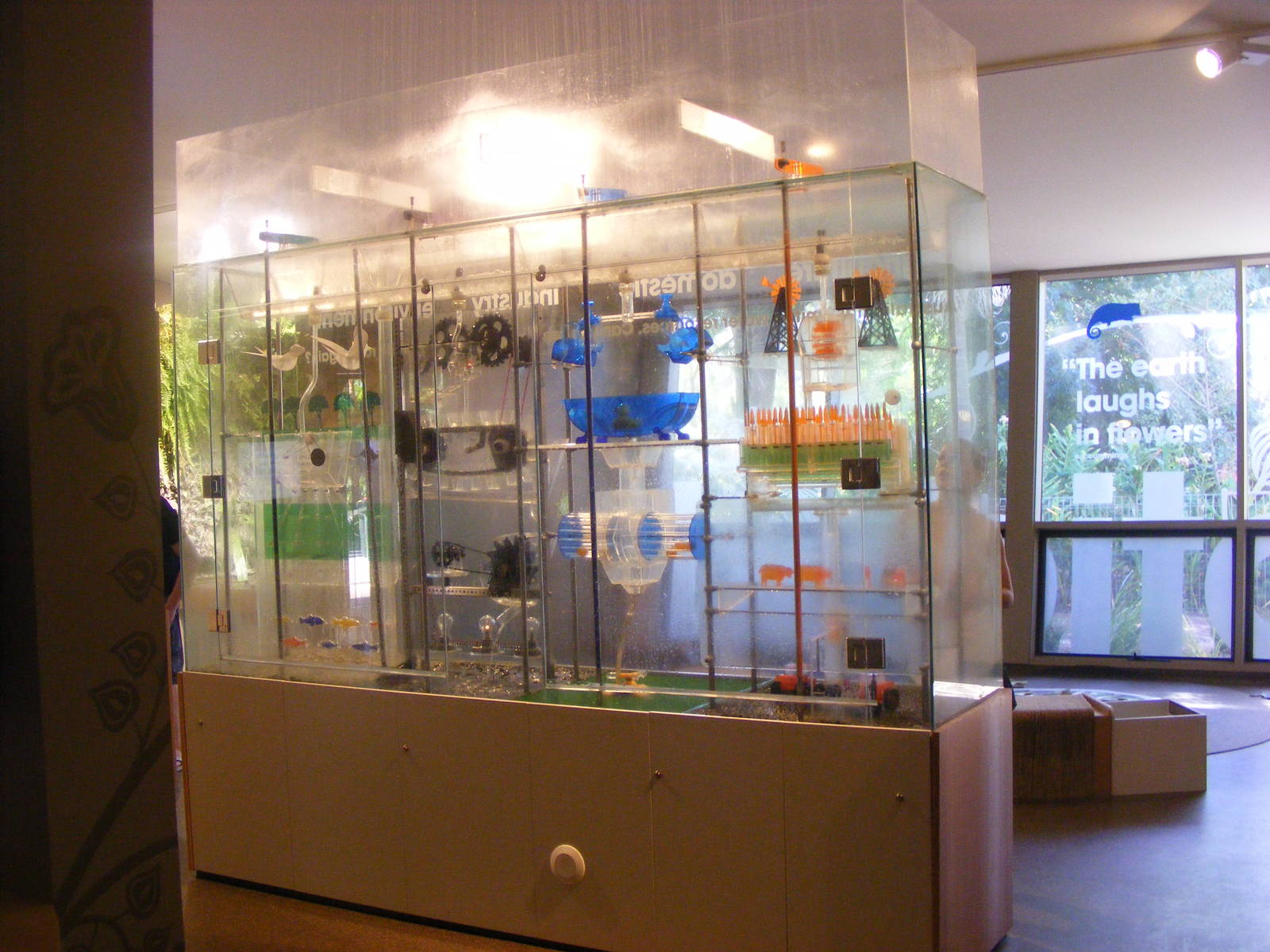 Inside the Envirodome - April, 2010