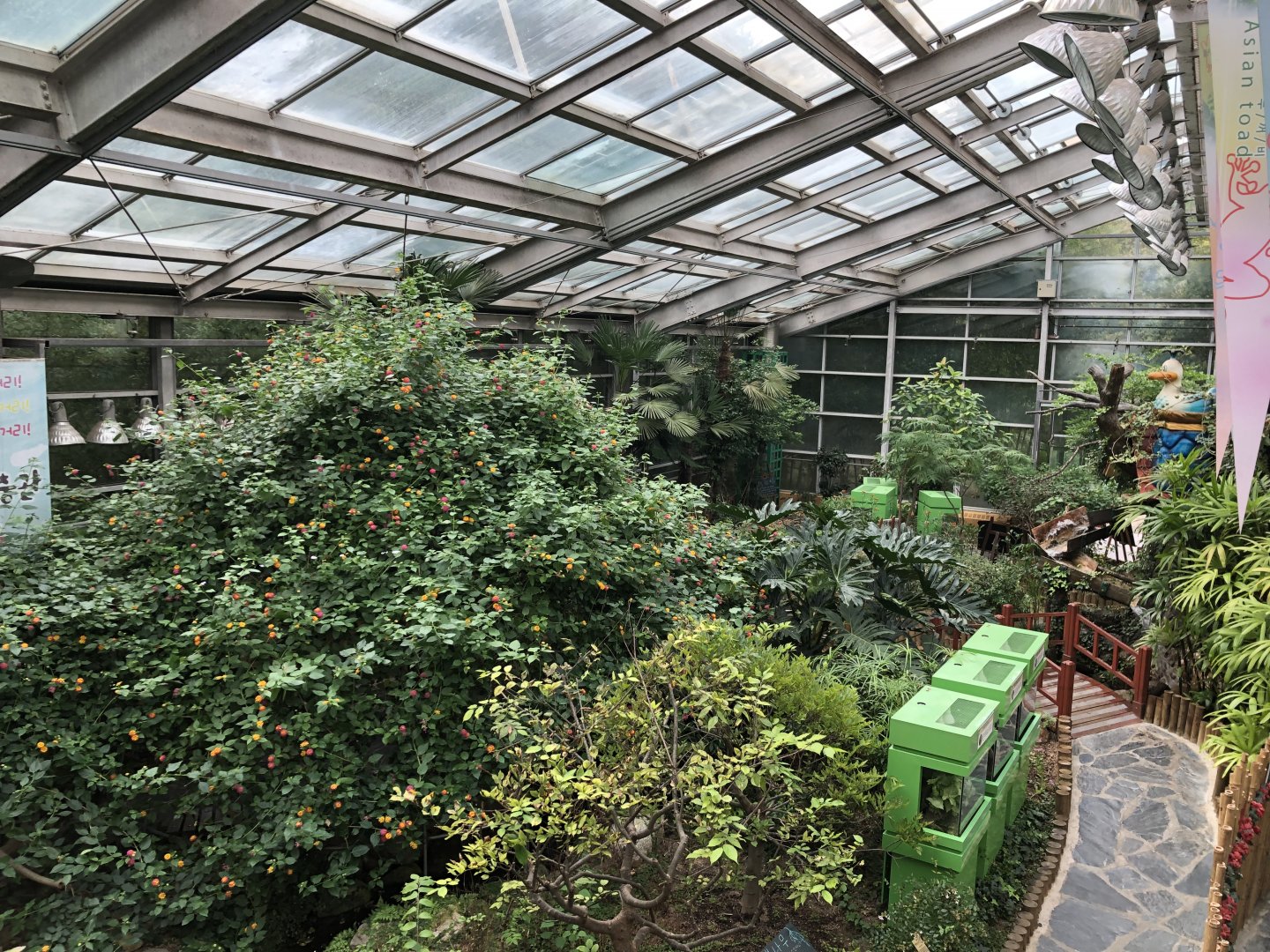 Inside the Insectarium