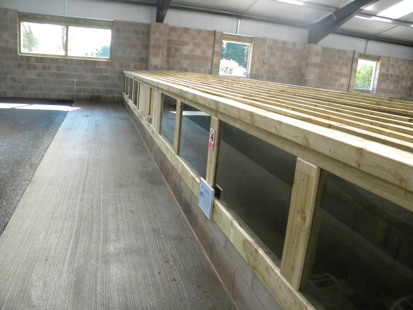 Inside the new Childrens Farm at Blackpool Zoo 10th April 2011