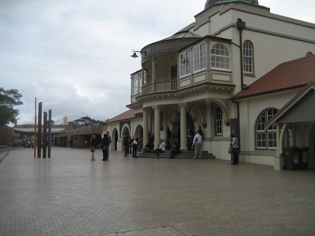 Inside the new Entry precinct