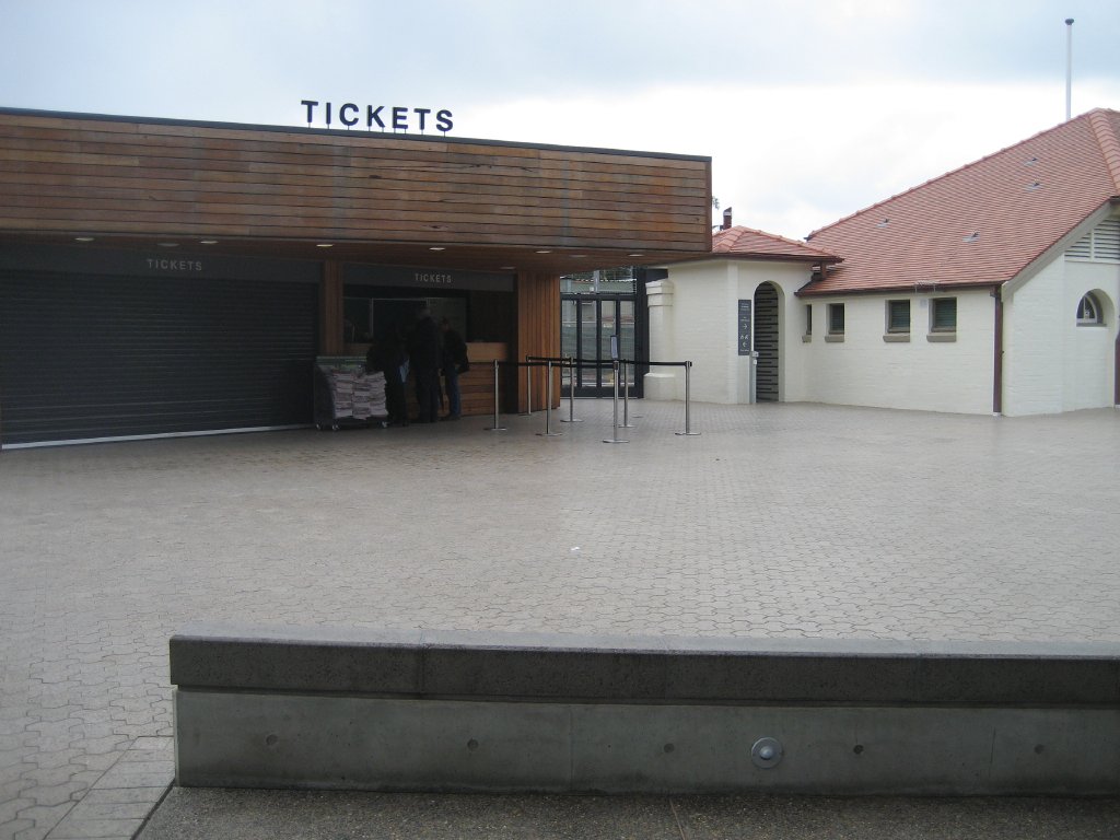 Inside the new Entry precinct